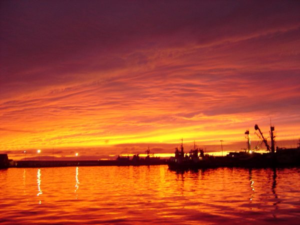Sunset in Ensenada